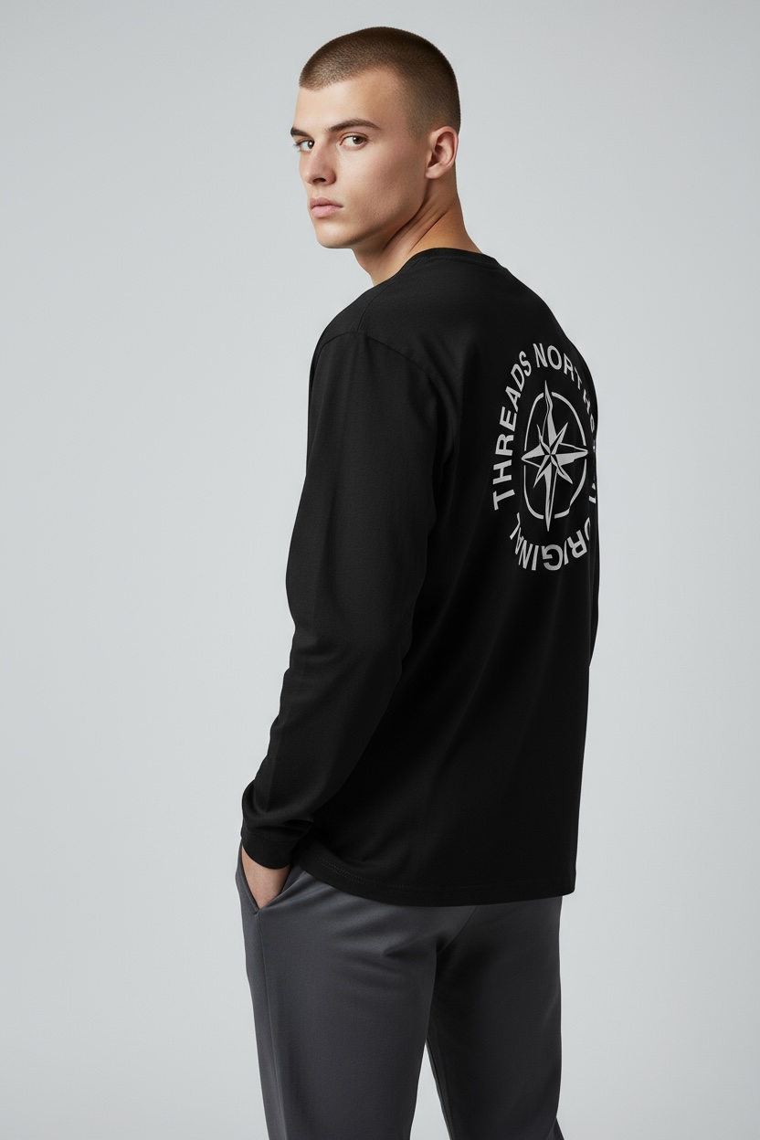 Northstar Original Star Graphic Base Men’s Longsleeve Tee - Northstar Original Threads